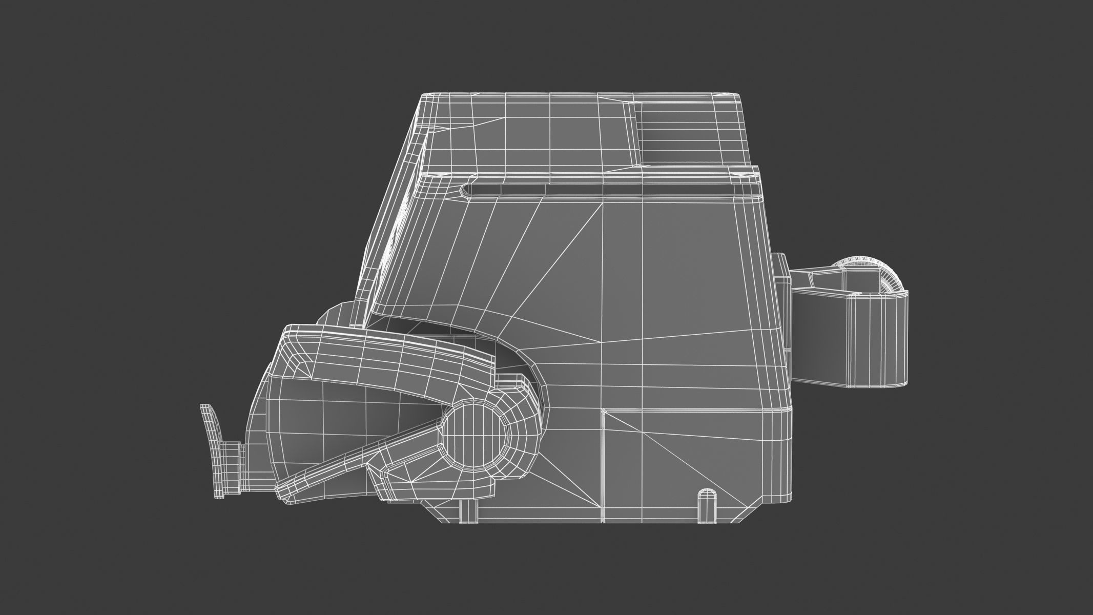 Medical Syringe Pump 3D model_27
