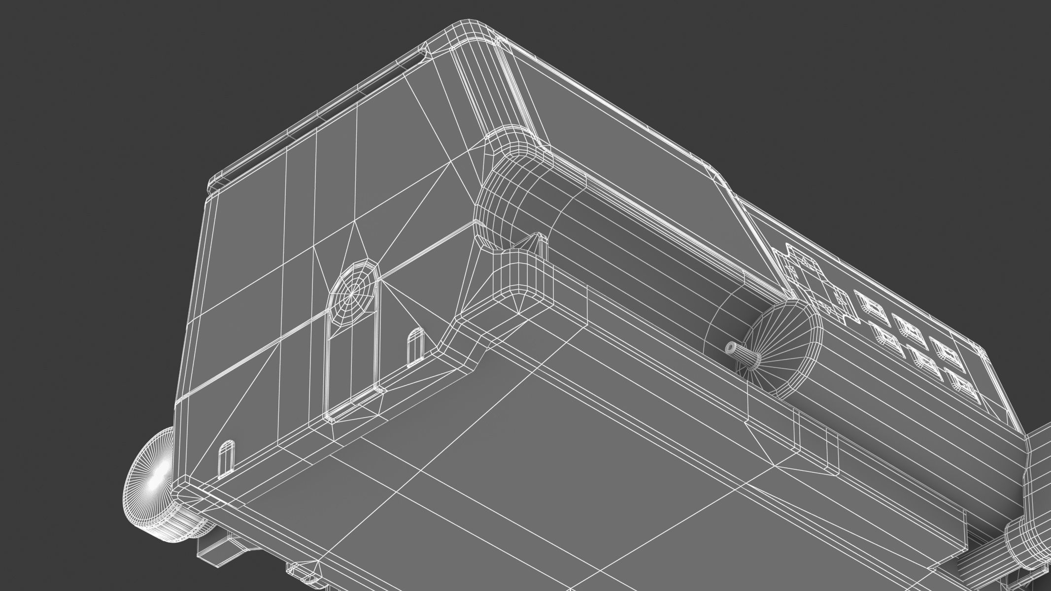 Medical Syringe Pump 3D model_40