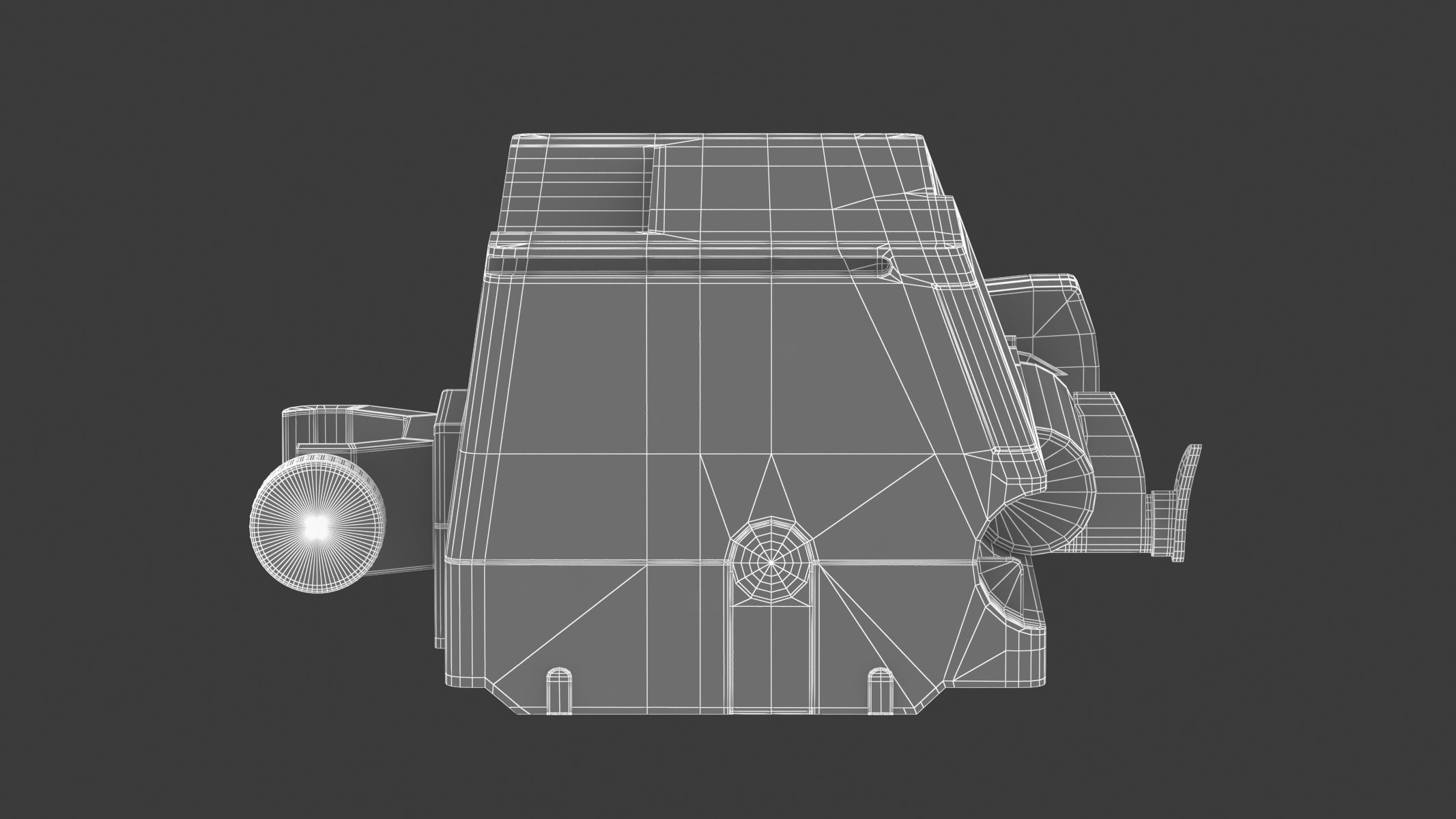 Medical Syringe Pump 3D model_23