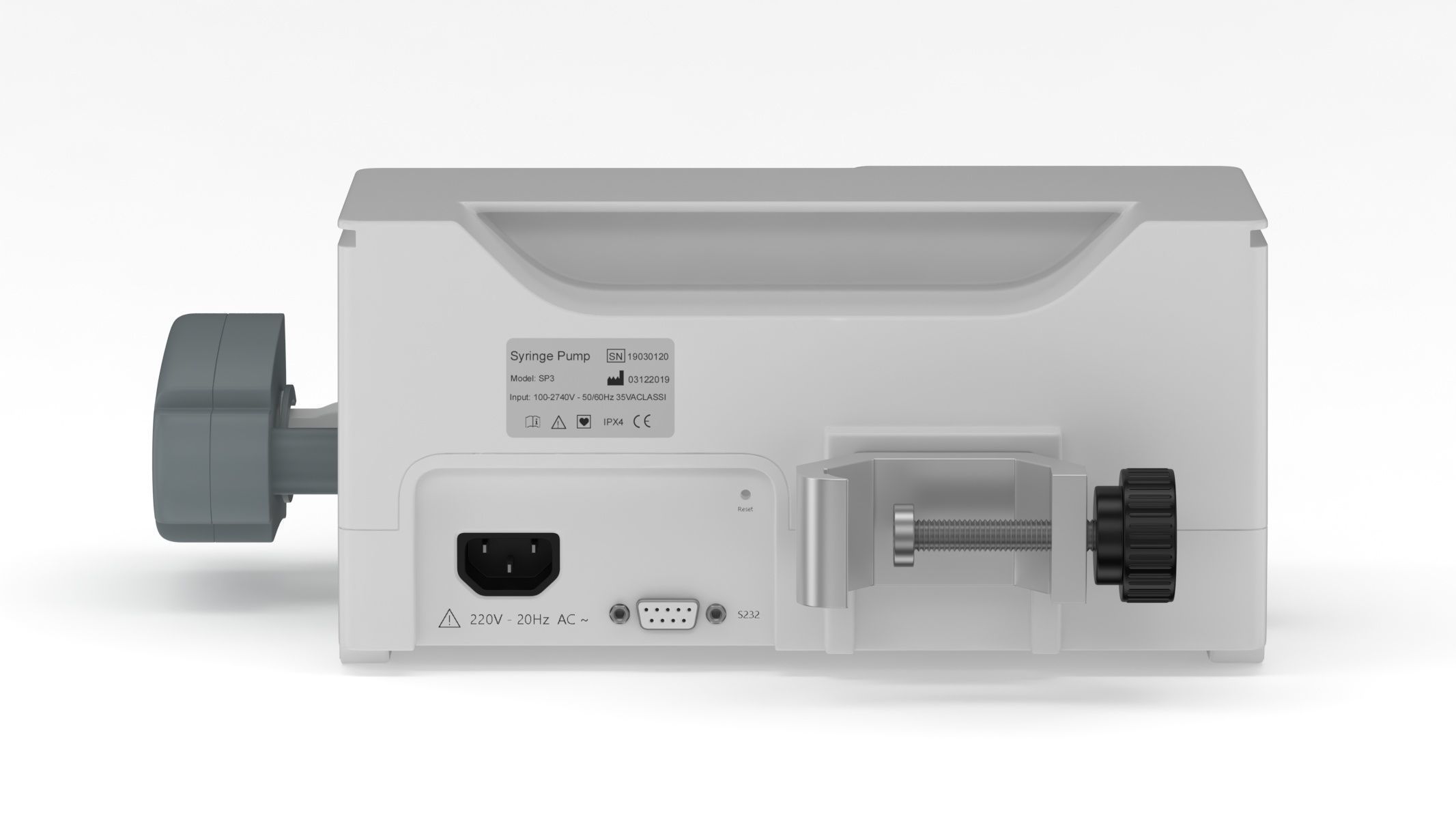 Medical Syringe Pump 3D model_5