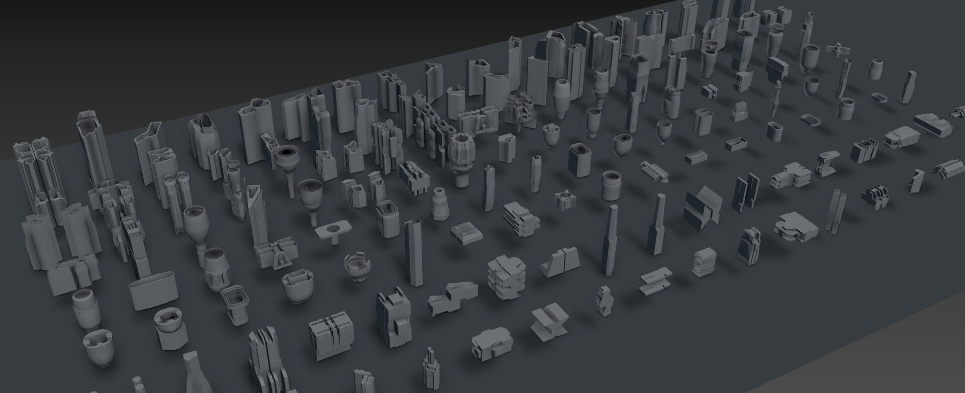 thrusters set 1 3D model_1