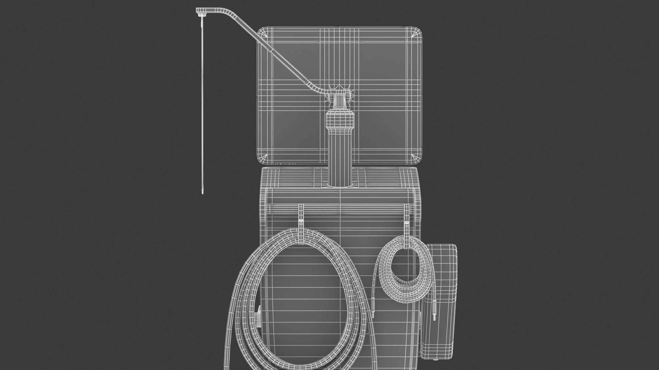 Medical Vitrectomy System 3D model_32