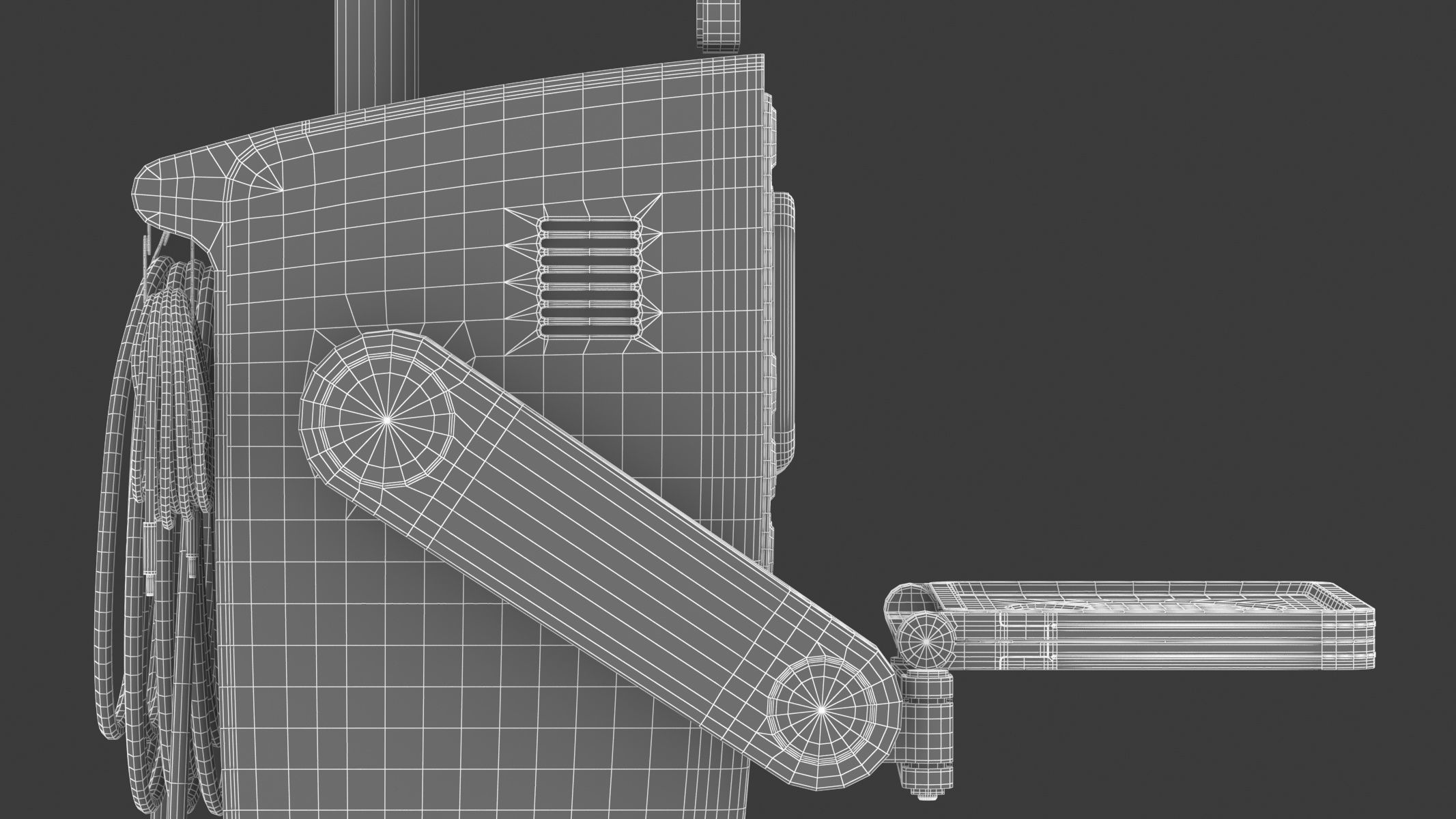 Medical Vitrectomy System 3D model_38