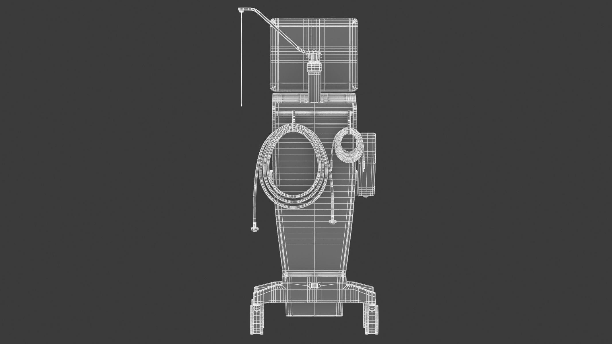 Medical Vitrectomy System 3D model_22