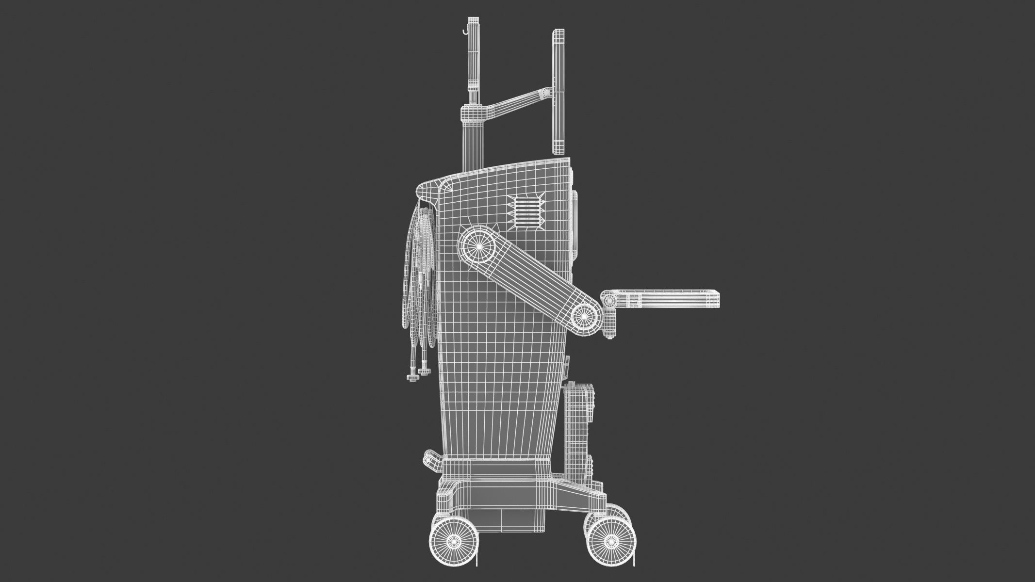 Medical Vitrectomy System 3D model_23