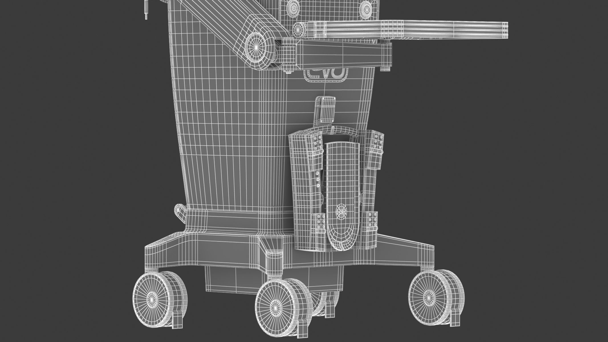 Medical Vitrectomy System 3D model_33