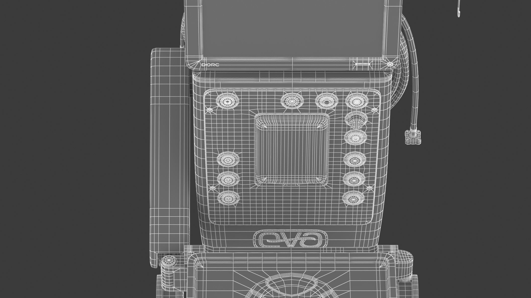 Medical Vitrectomy System 3D model_36