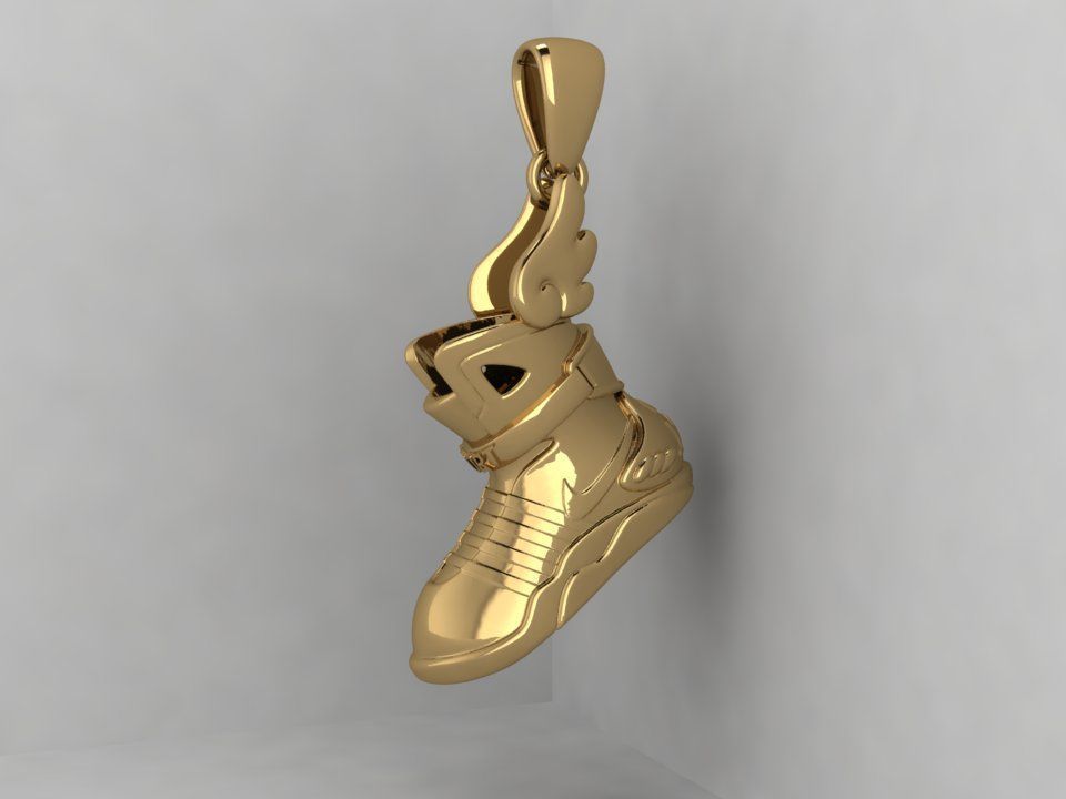 SHOES SPORT ANGEL 3D print model_2
