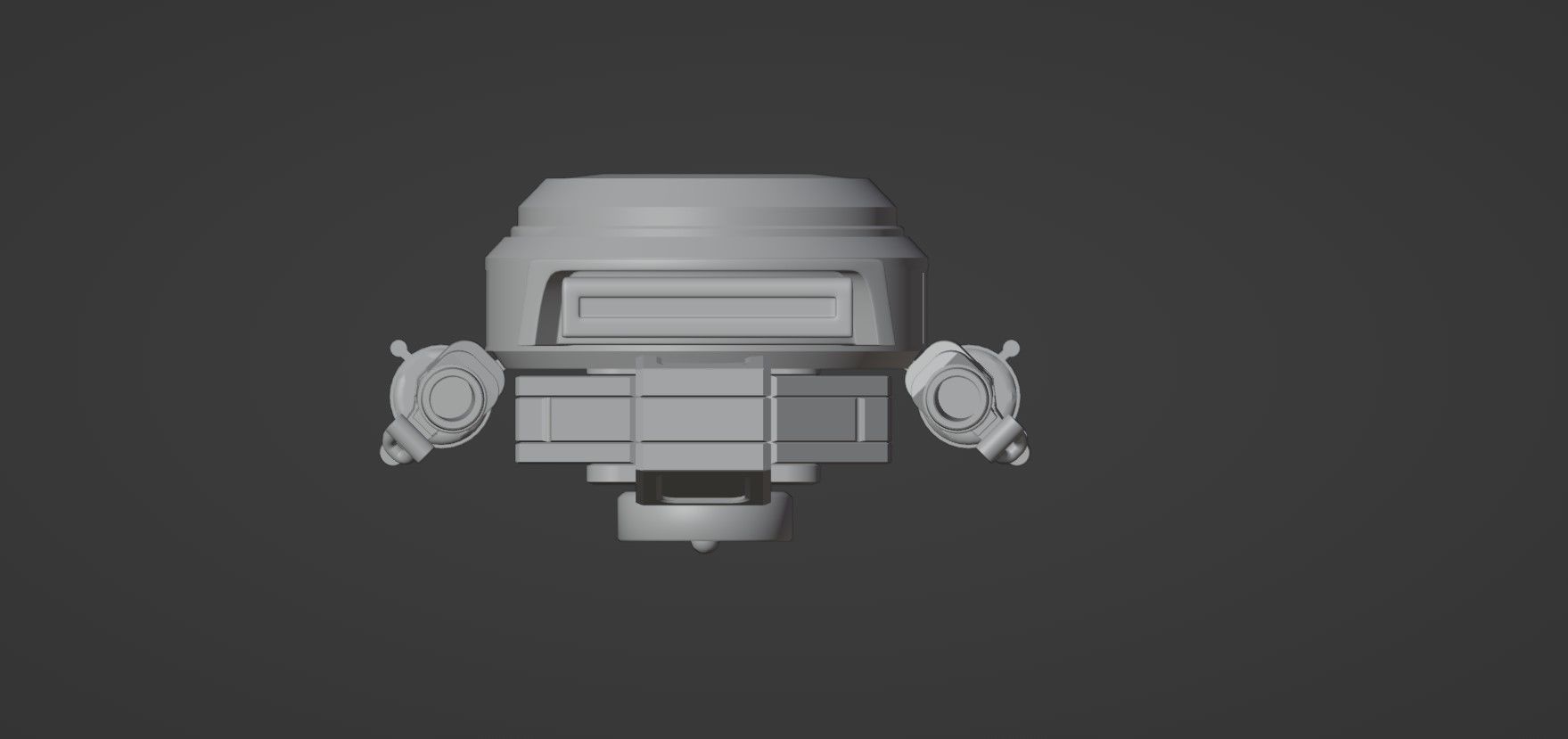 Sci Fi Drones Pack - 6 In 1 - Untextured - Highpoly  3D model_11