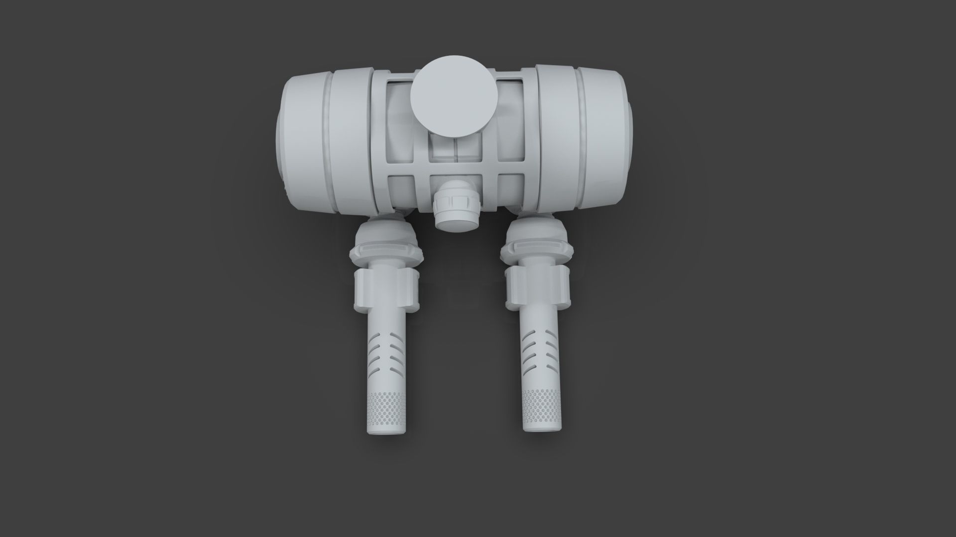 Sci Fi Drones Pack - 6 In 1 - Untextured - Highpoly  3D model_127