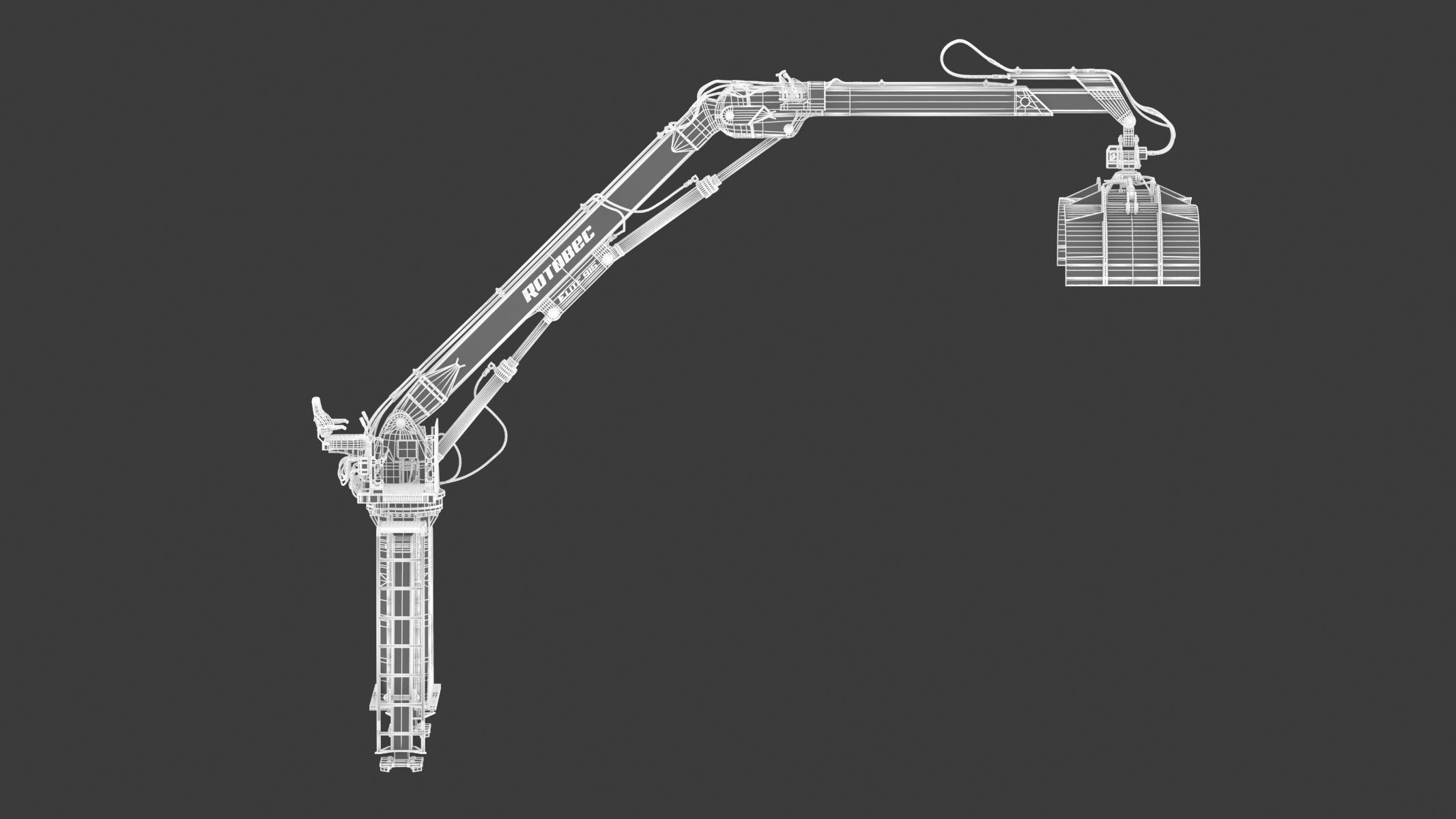 Rotobec Elite 915 Grapple Loader 01 3D model_34
