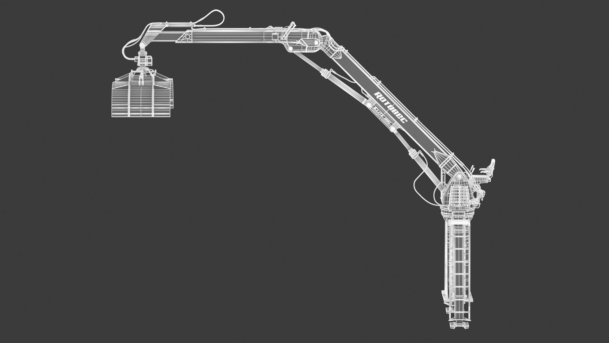 Rotobec Elite 915 Grapple Loader 01 3D model_21