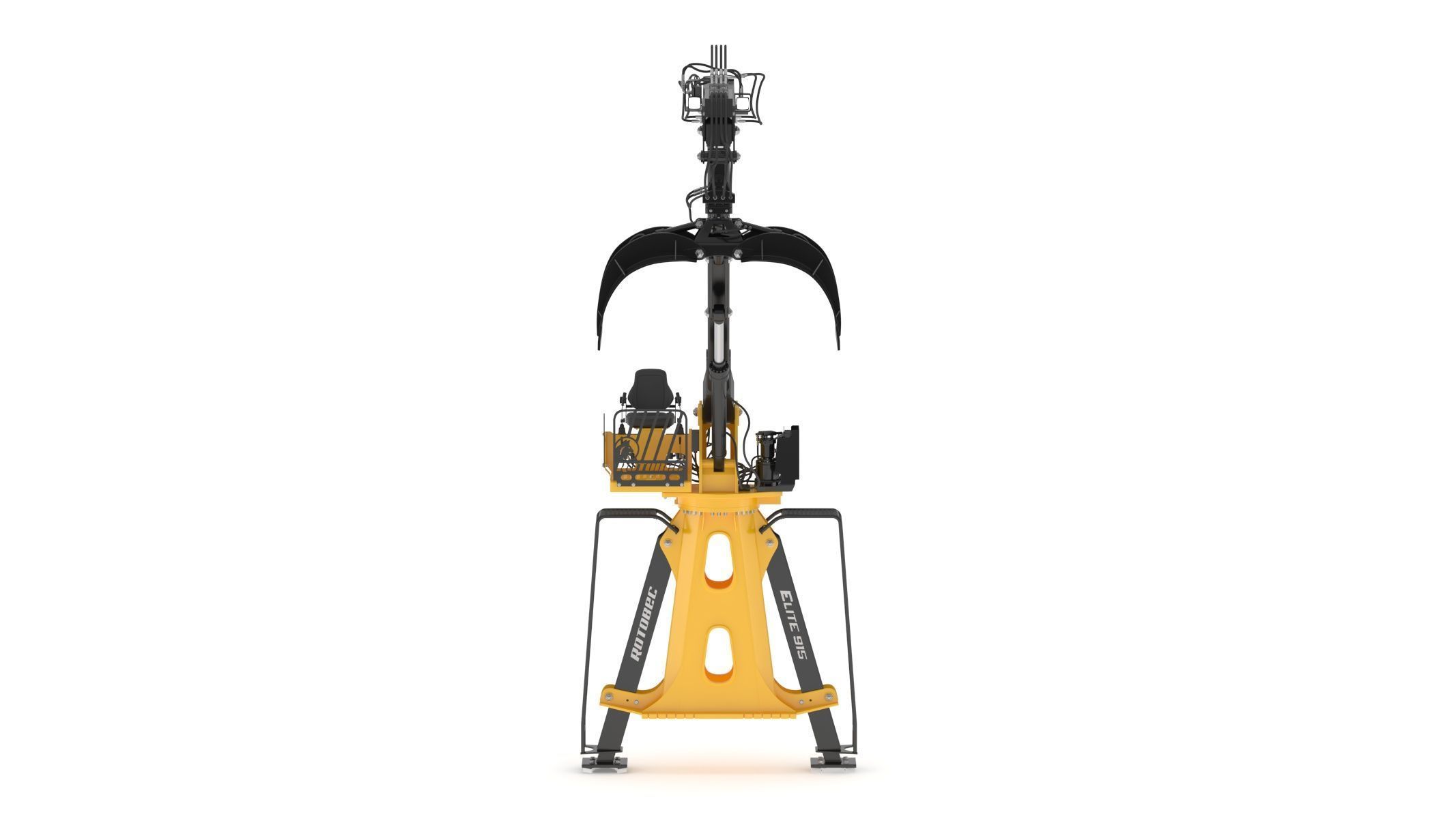 Rotobec Elite 915 Grapple Loader 01 3D model_1