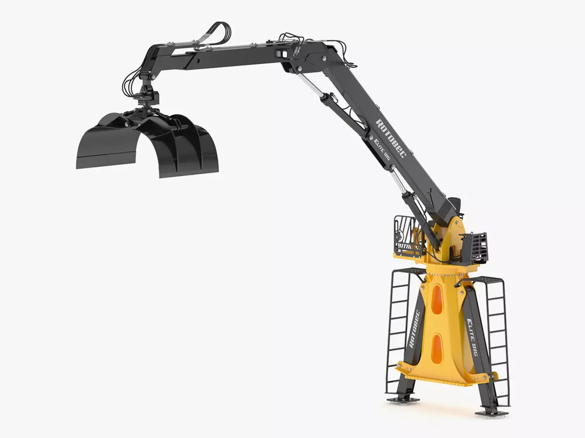 Rotobec Elite 915 Grapple Loader 01 3D model_0