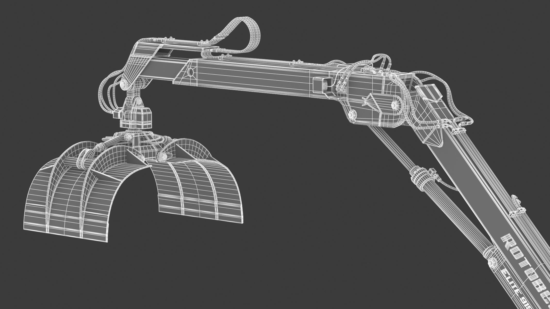 Rotobec Elite 915 Grapple Loader 01 3D model_37