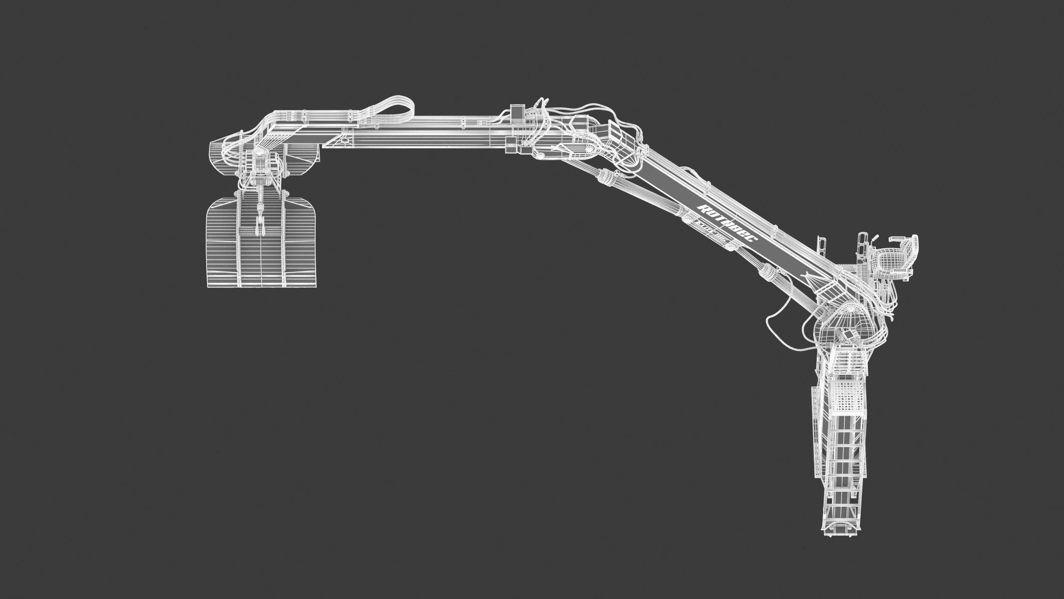 Rotobec Elite 915 Grapple Loader 01 3D model_29