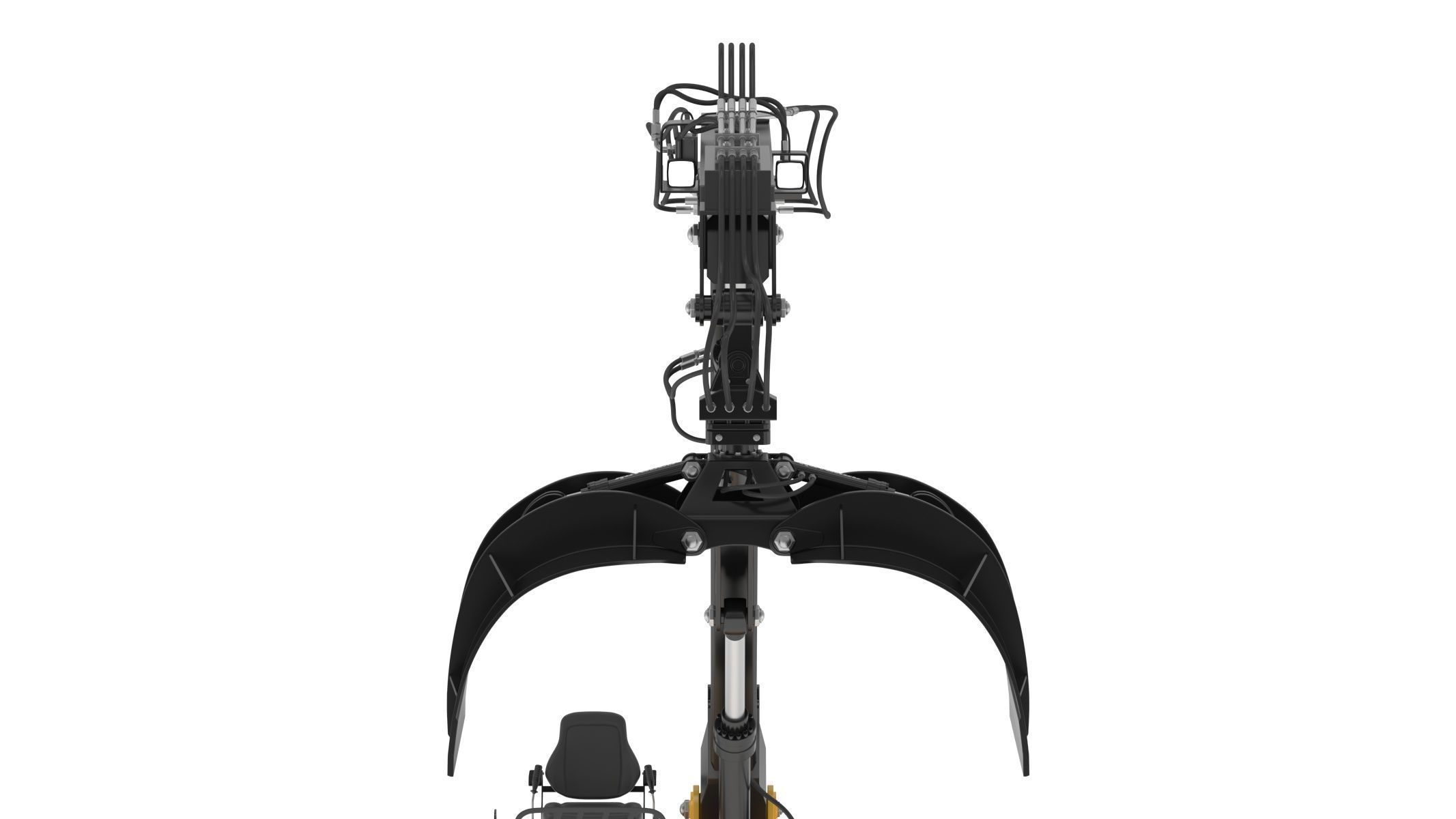 Rotobec Elite 915 Grapple Loader 01 3D model_7