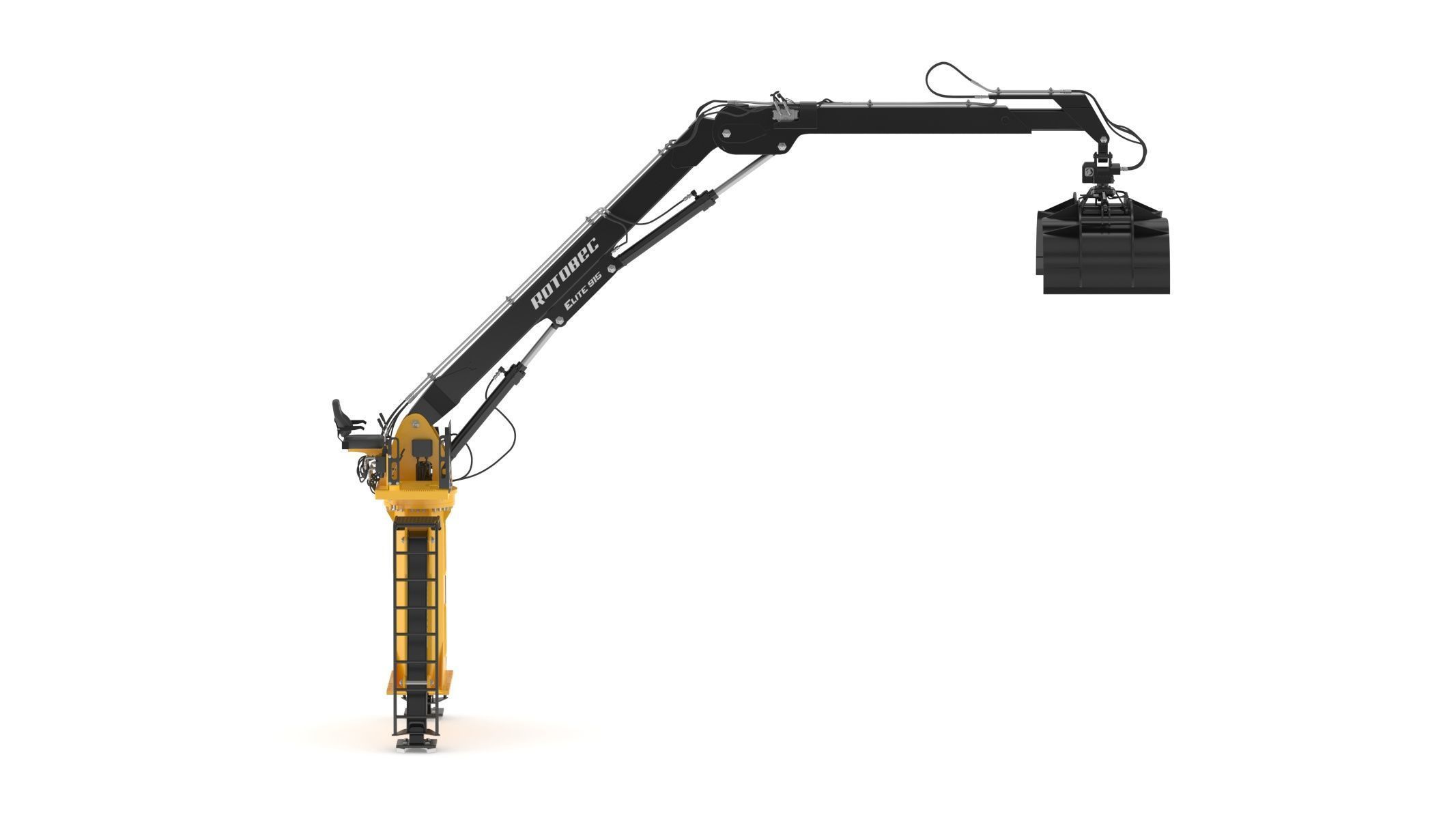 Rotobec Elite 915 Grapple Loader 01 3D model_3