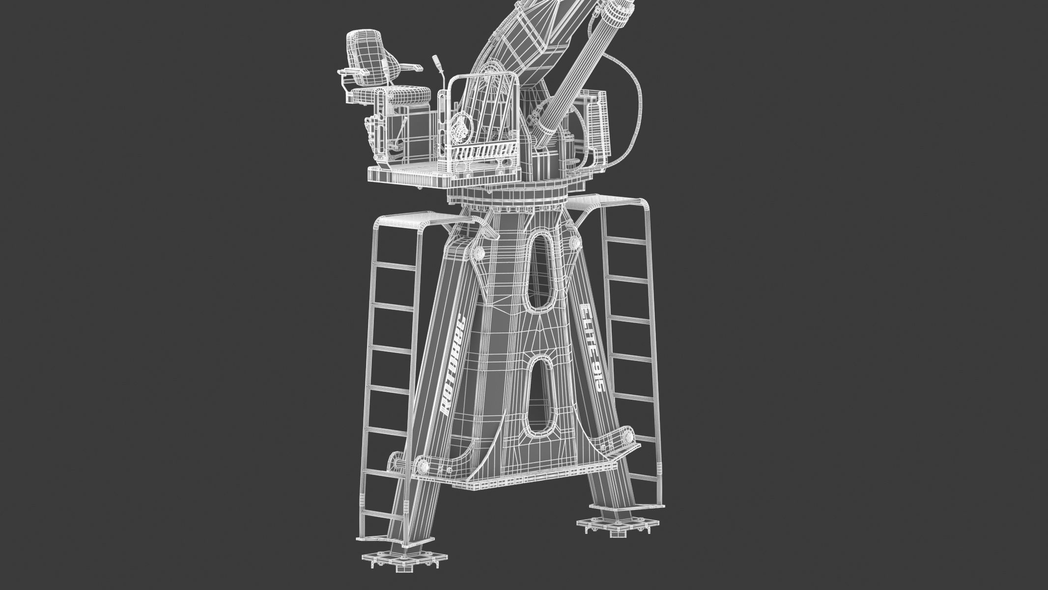 Rotobec Elite 915 Grapple Loader 01 3D model_30
