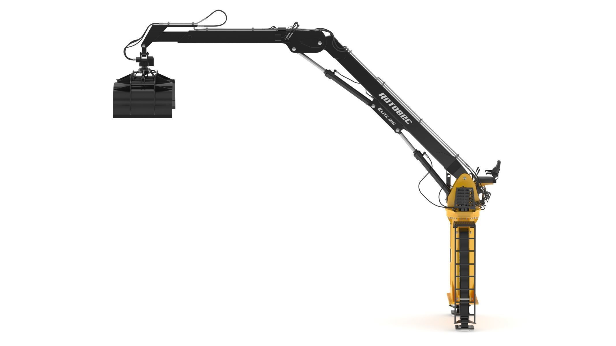 Rotobec Elite 915 Grapple Loader 01 3D model_2