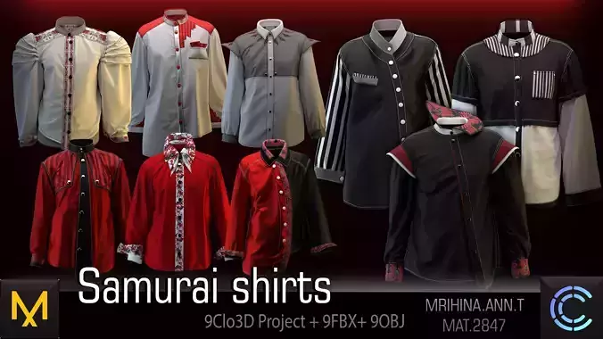 Samurai shirts 