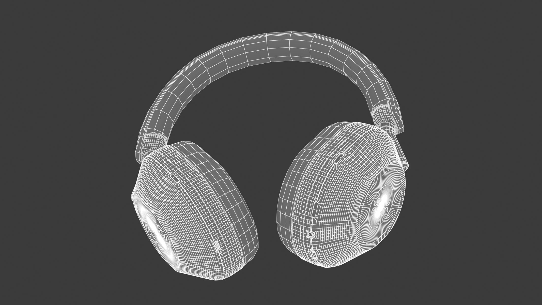 Sony WH1000XM5 Wireless Headphones 3D model_32