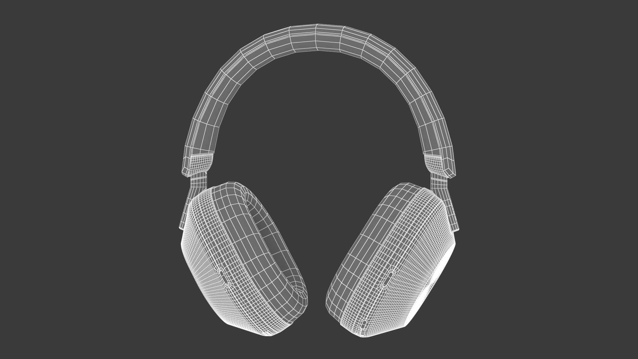 Sony WH1000XM5 Wireless Headphones 3D model_30