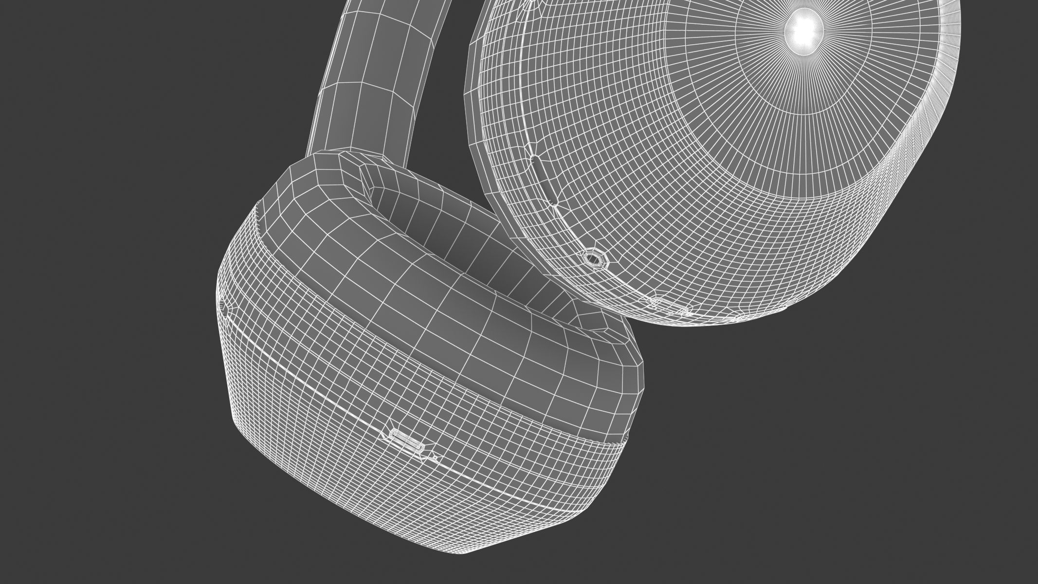 Sony WH1000XM5 Wireless Headphones 3D model_38