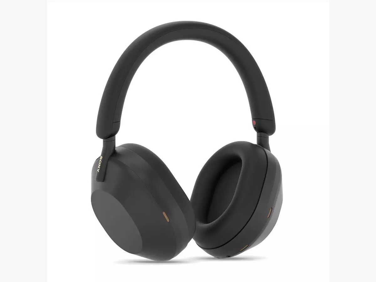 Sony WH1000XM5 Wireless Headphones 3D model_0