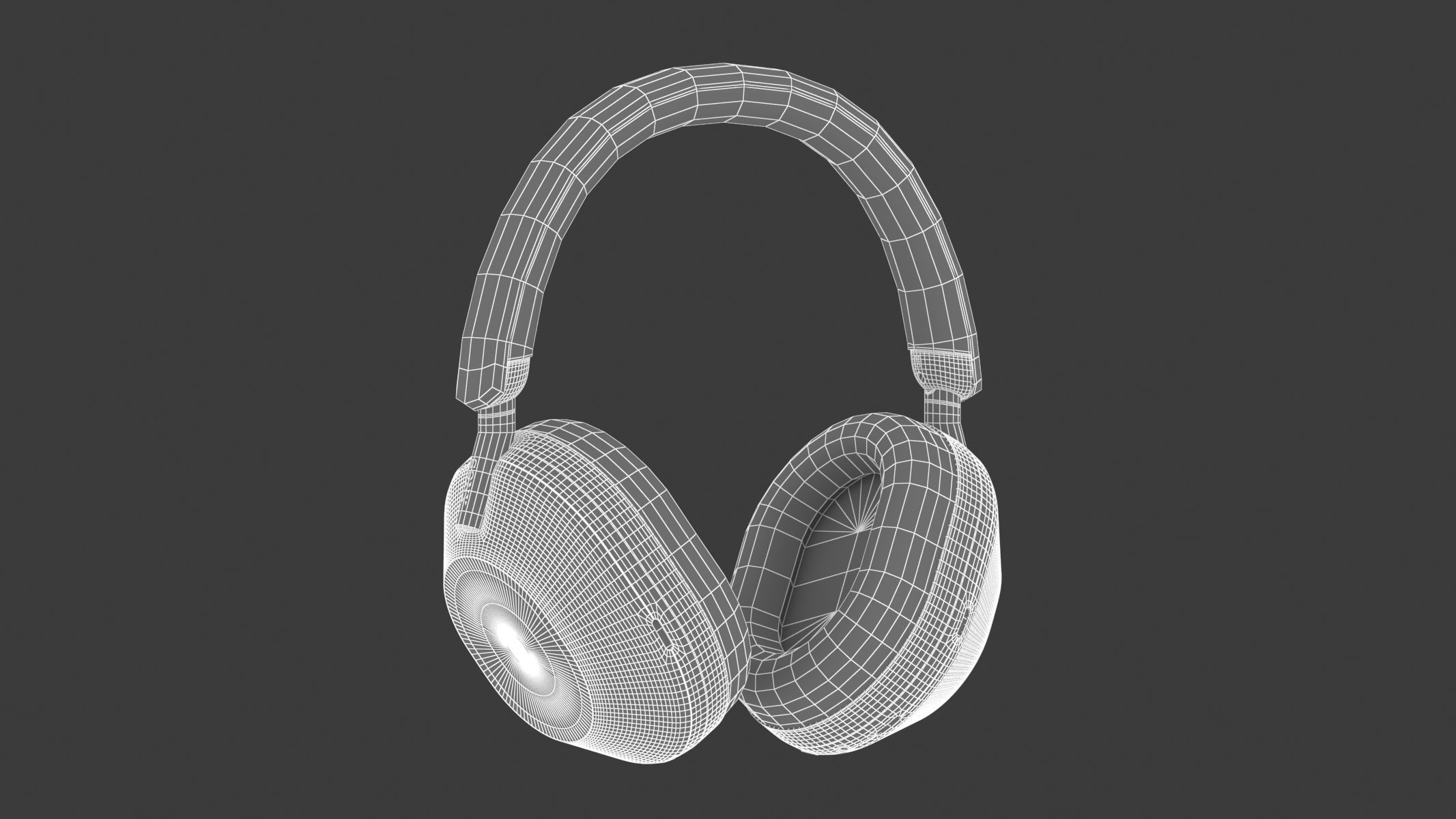 Sony WH1000XM5 Wireless Headphones 3D model_22