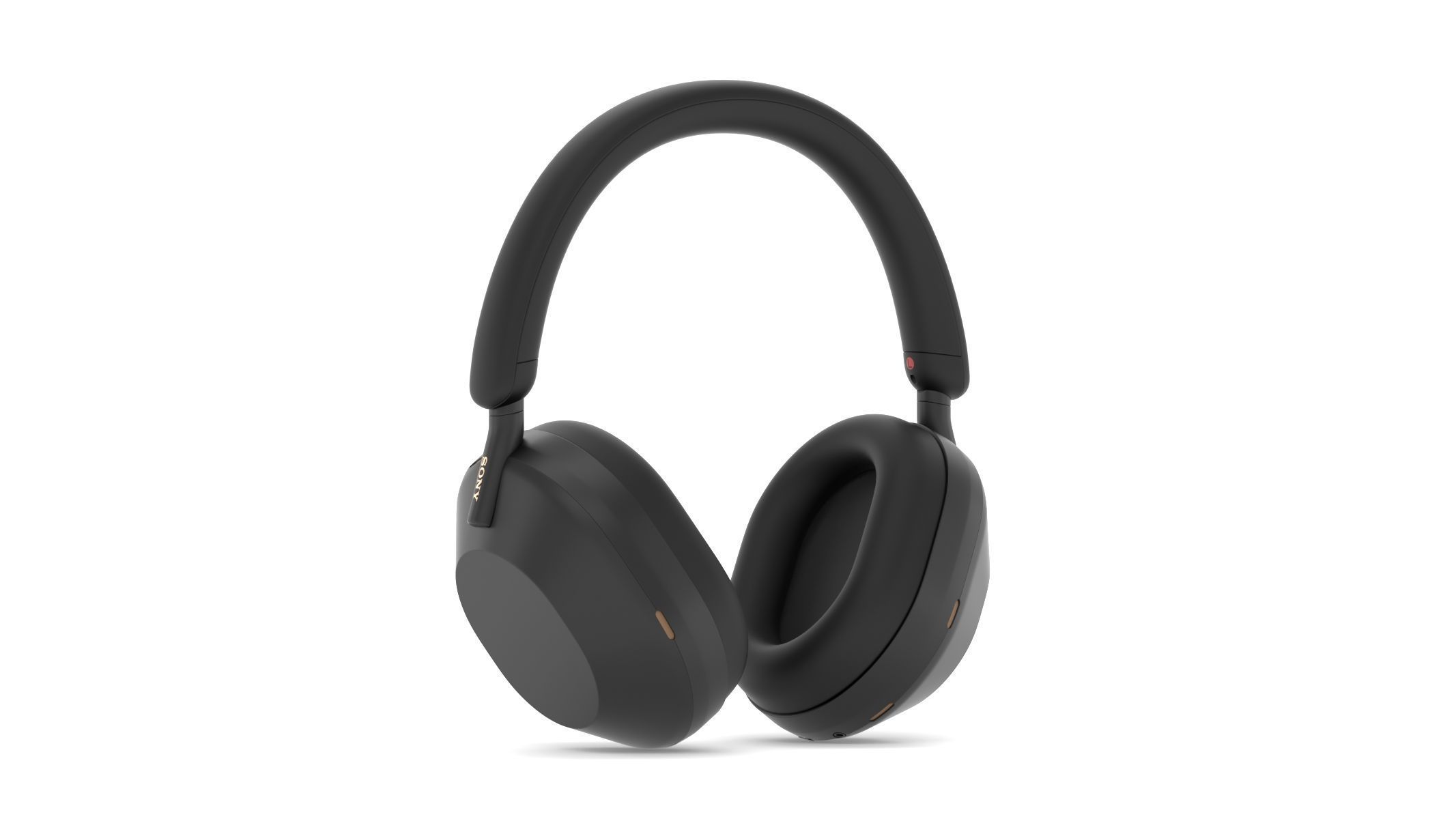 Sony WH1000XM5 Wireless Headphones 3D model_3