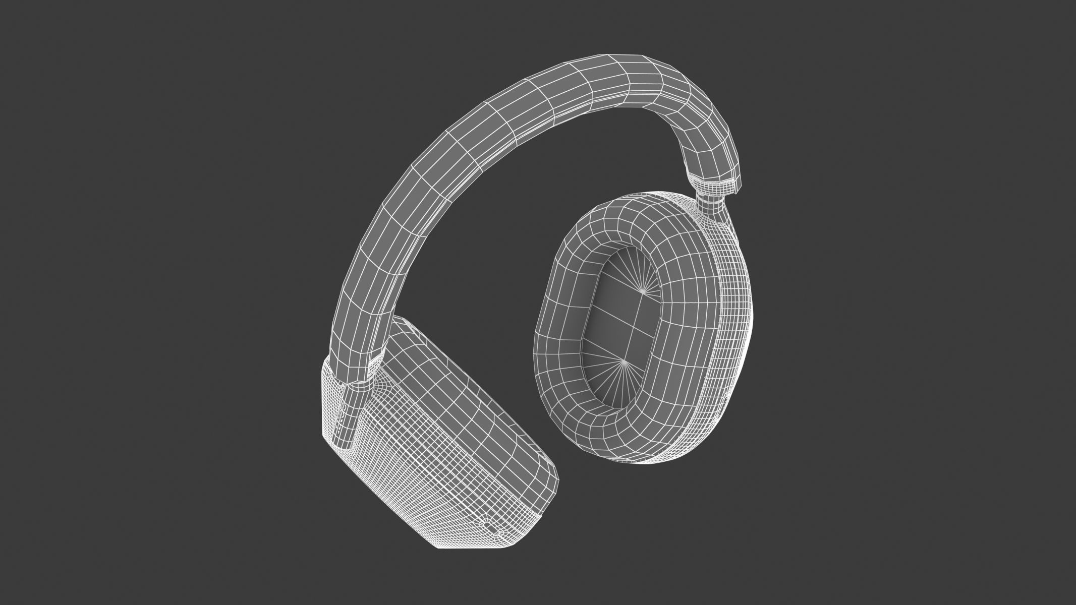 Sony WH1000XM5 Wireless Headphones 3D model_28