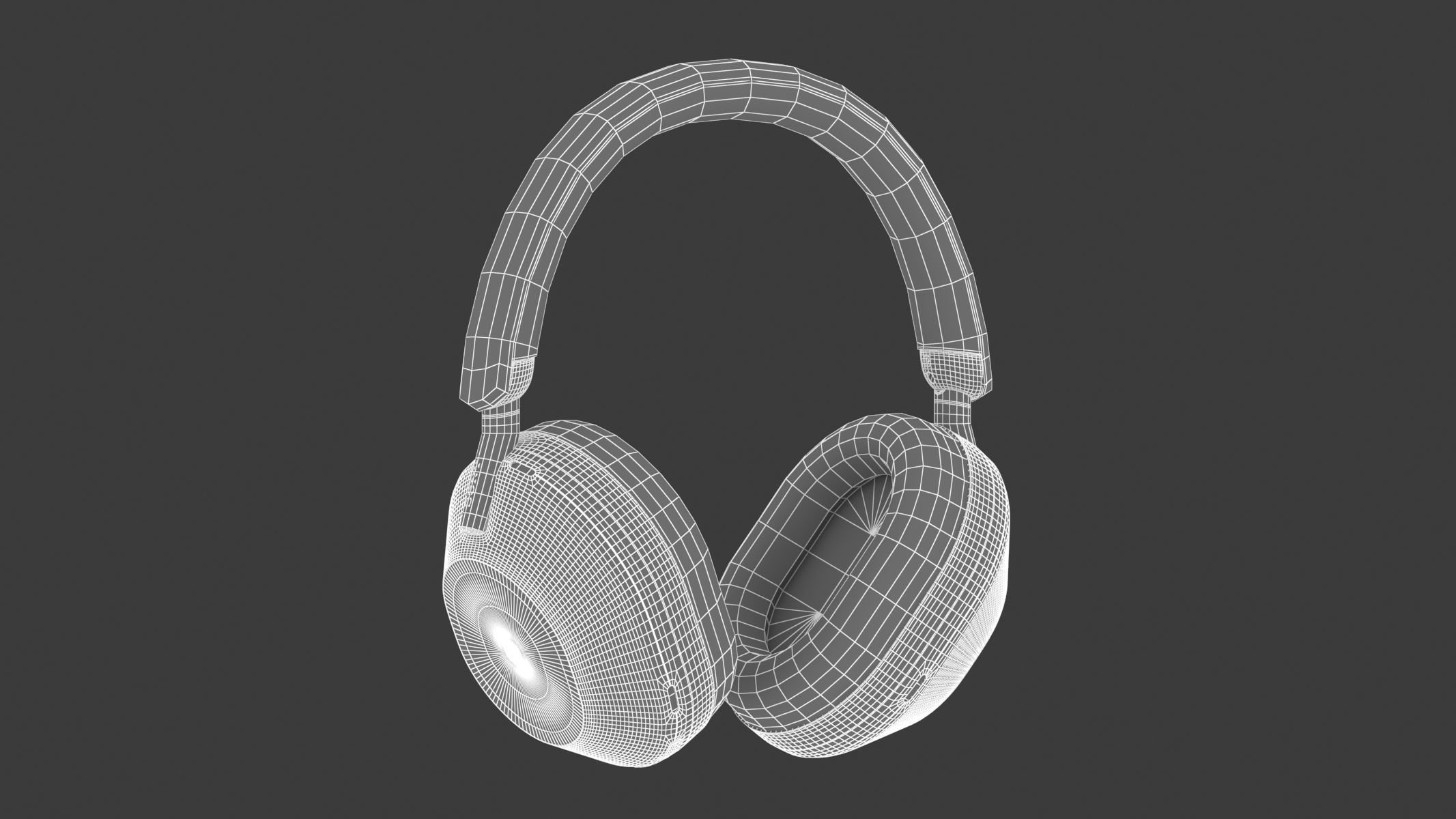 Sony WH1000XM5 Wireless Headphones 3D model_26