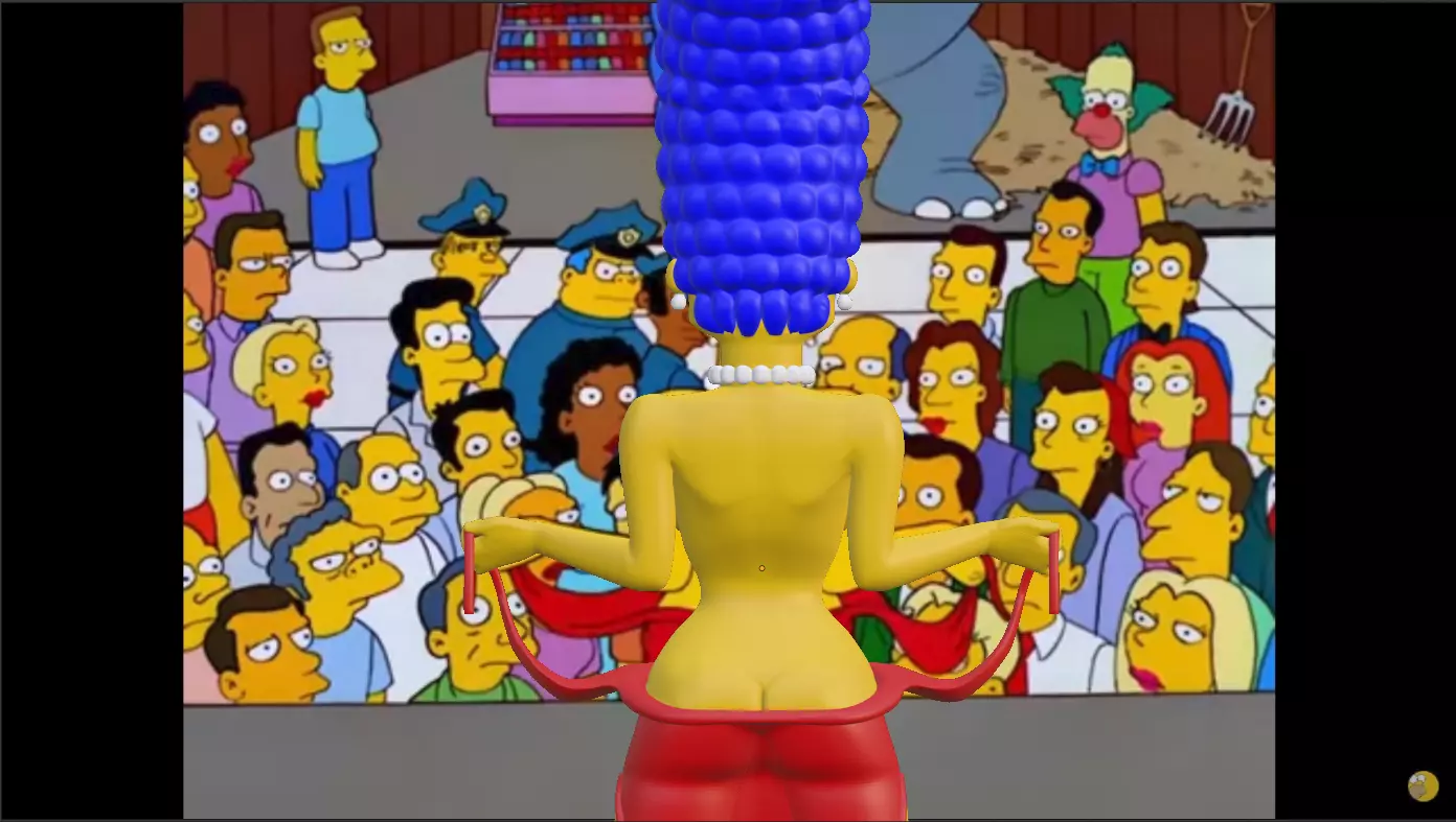 Marge Simpson Look at those magumbos uncensored 3D print model