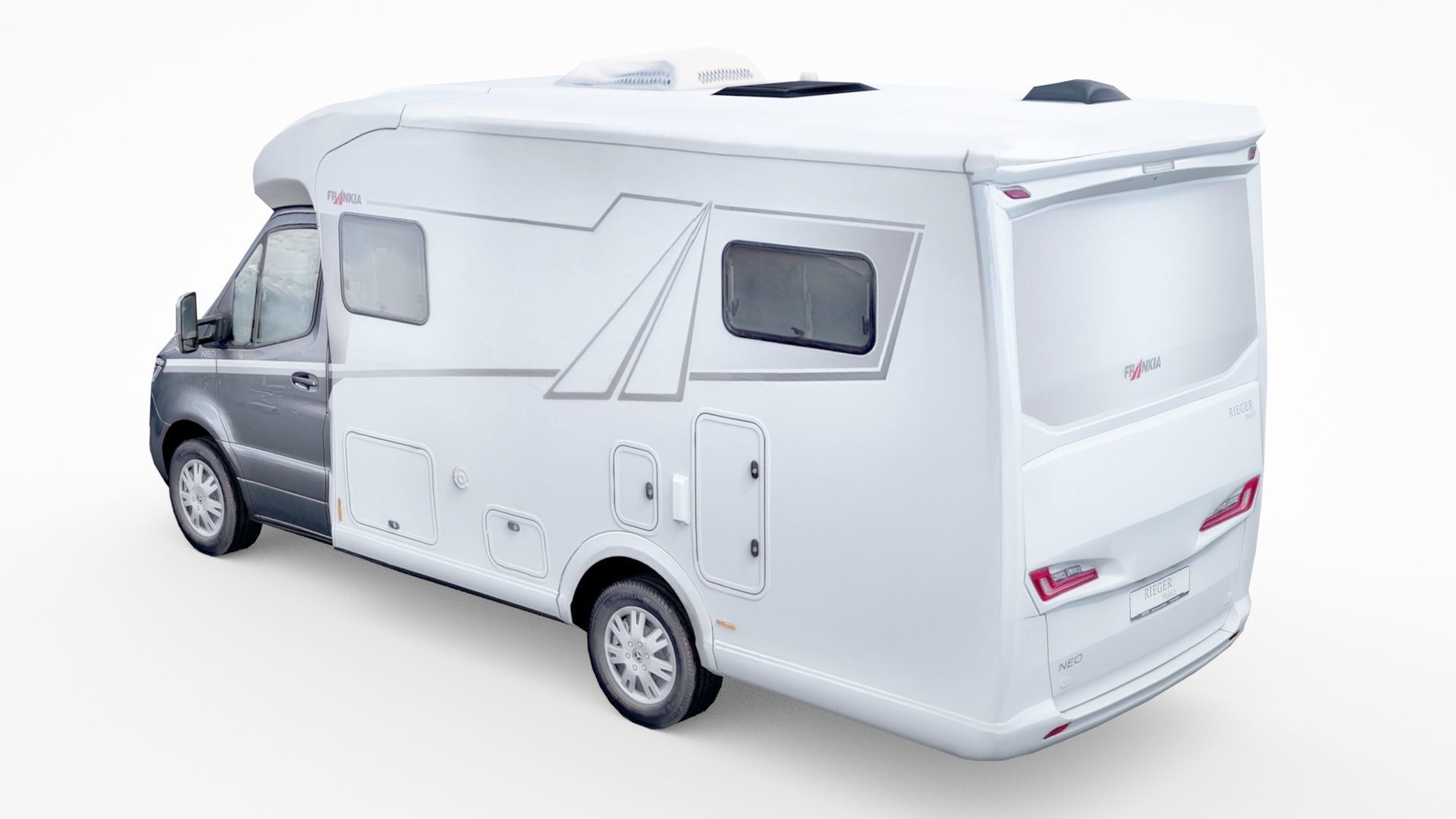 camper Frankia T7 Neo GDK Mercedes Sprinter Low-poly 3D model_2