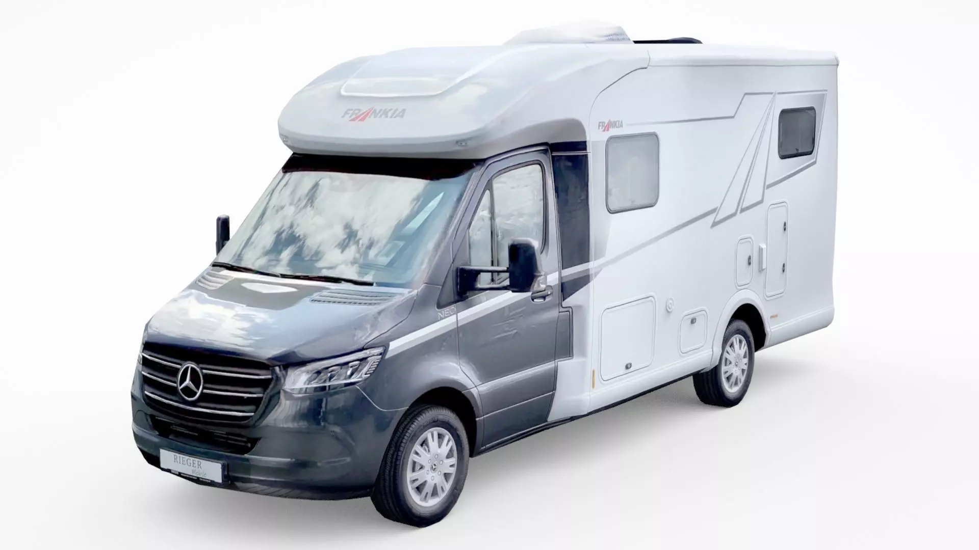 camper Frankia T7 Neo GDK Mercedes Sprinter Low-poly 3D model_0