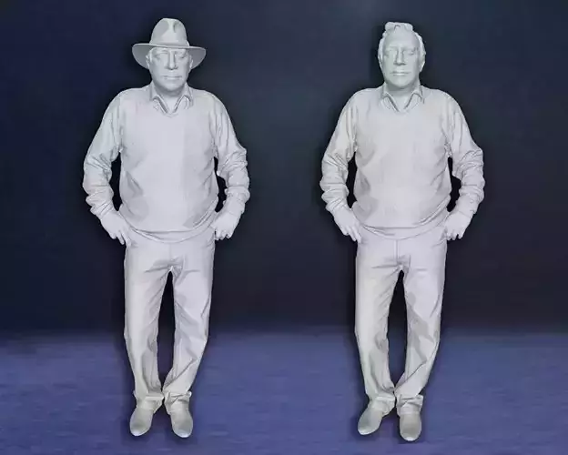 Arthur Weasley Harry Potter Action Figures Custom 3D Print Model