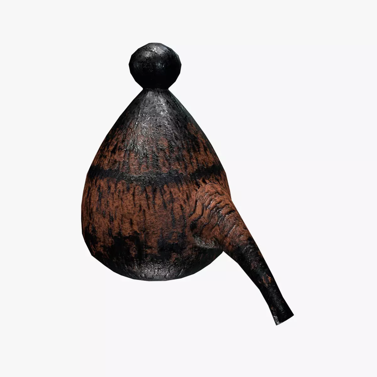 Medieval Alambic V06 Low-poly 3D model_0