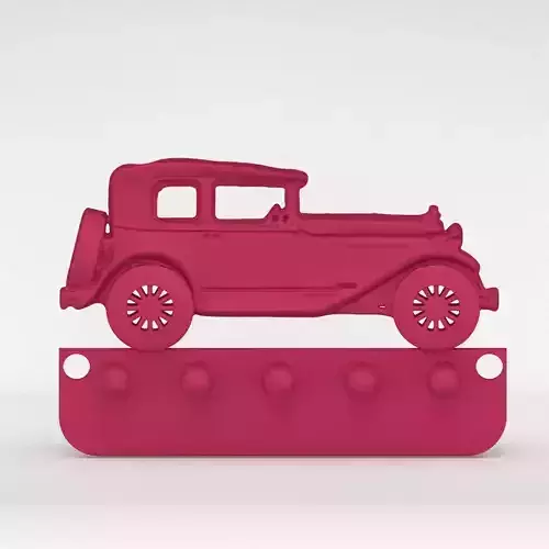 Old Car Keys hanger 3D print model