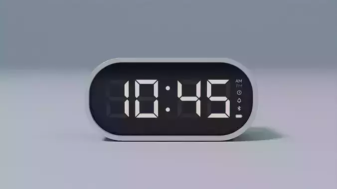 SYNC - 3D Digital Alarm Clock