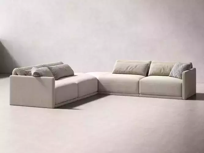 Grand Angle 7 Corner Sofa Composition