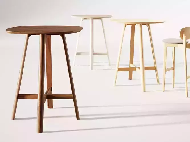 Rail Snack High Table