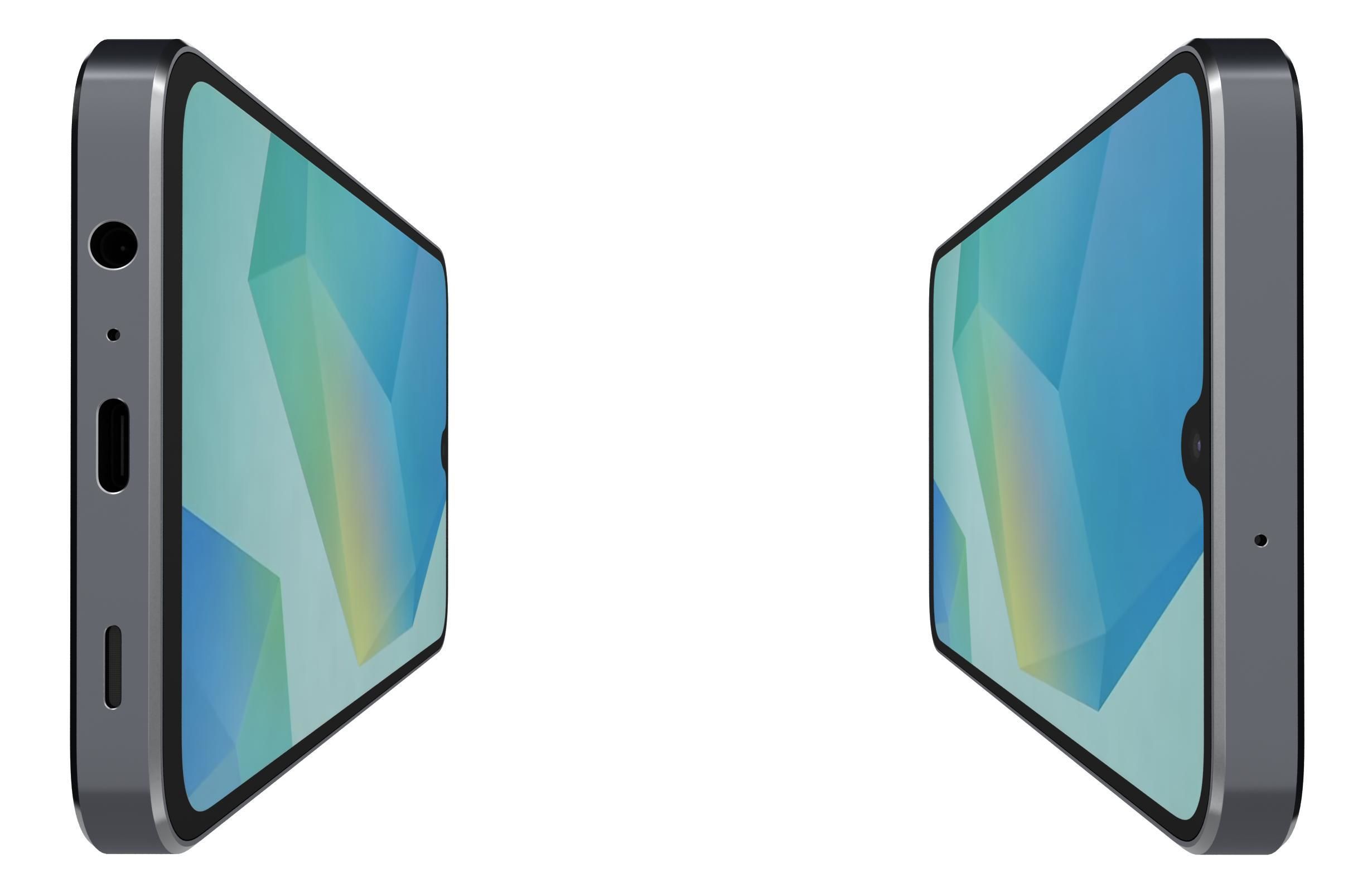 Samsung Galaxy A16 4G Black 3D model_8