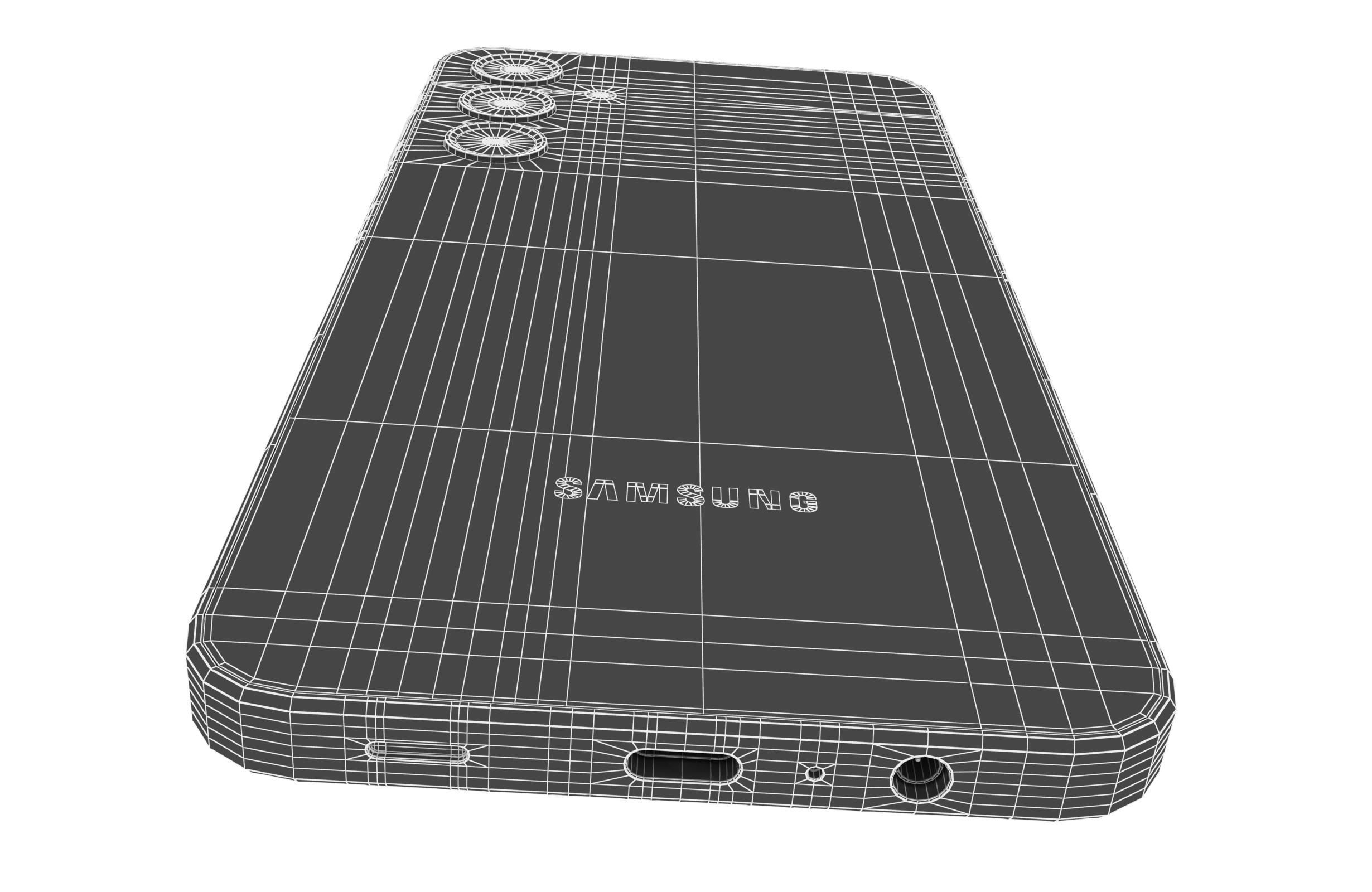 Samsung Galaxy A16 4G Light Gray 3D model_21