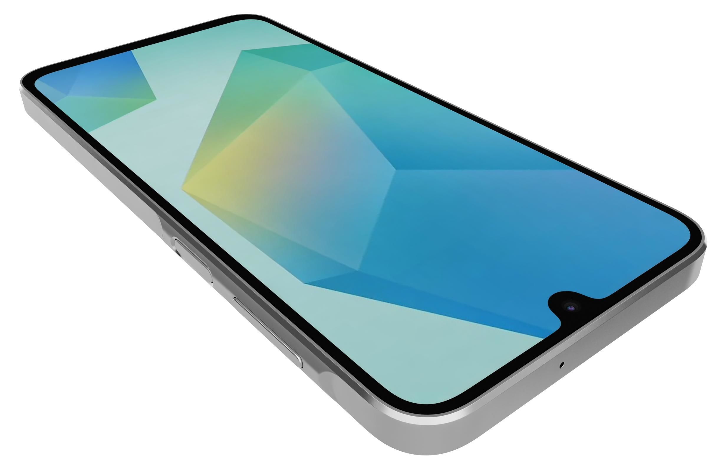 Samsung Galaxy A16 4G Light Gray 3D model_13