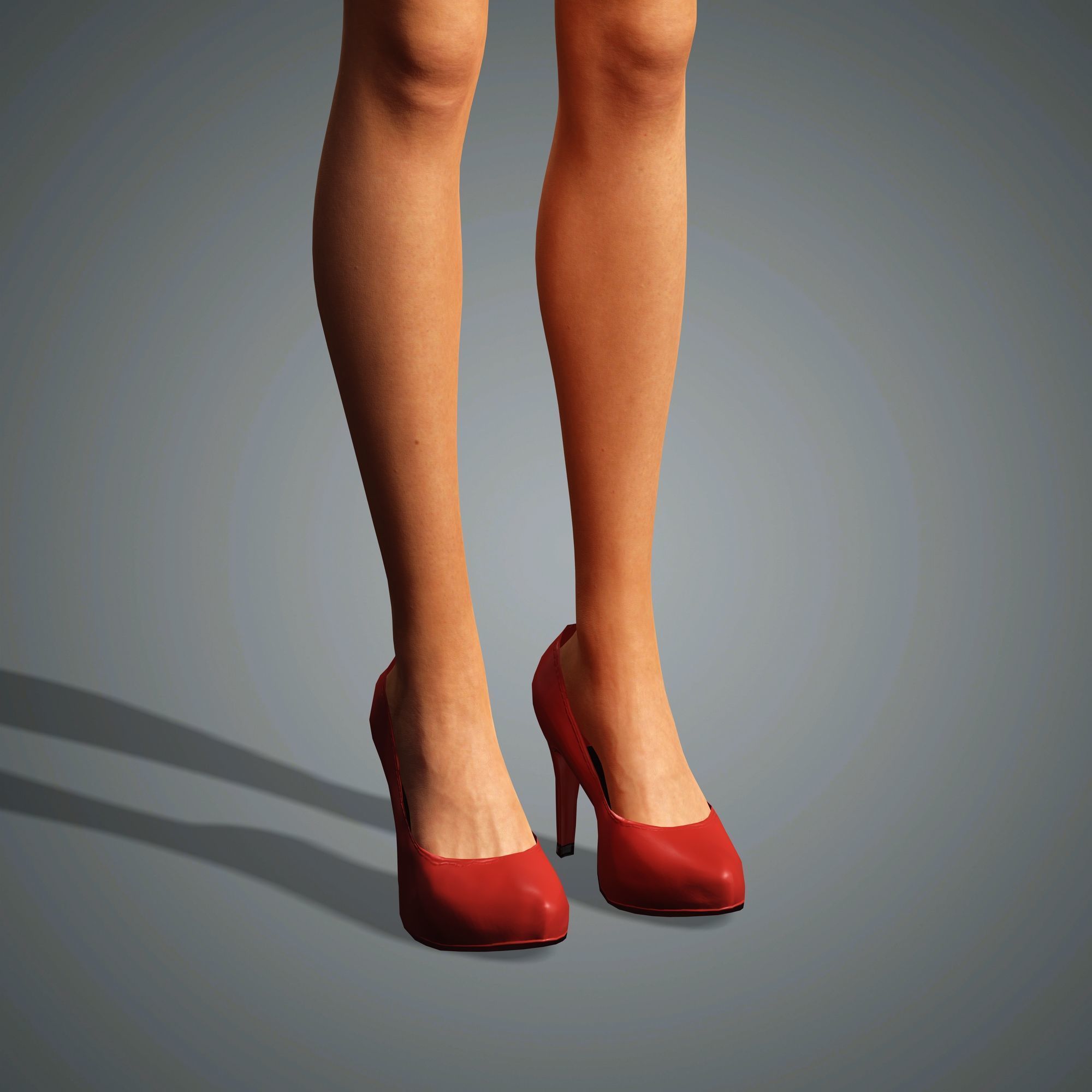 Irina Shayk Character 3D Model Low-poly 3D model_19