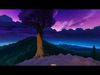8K HDR Mystical Night Forest Background 3D model_1