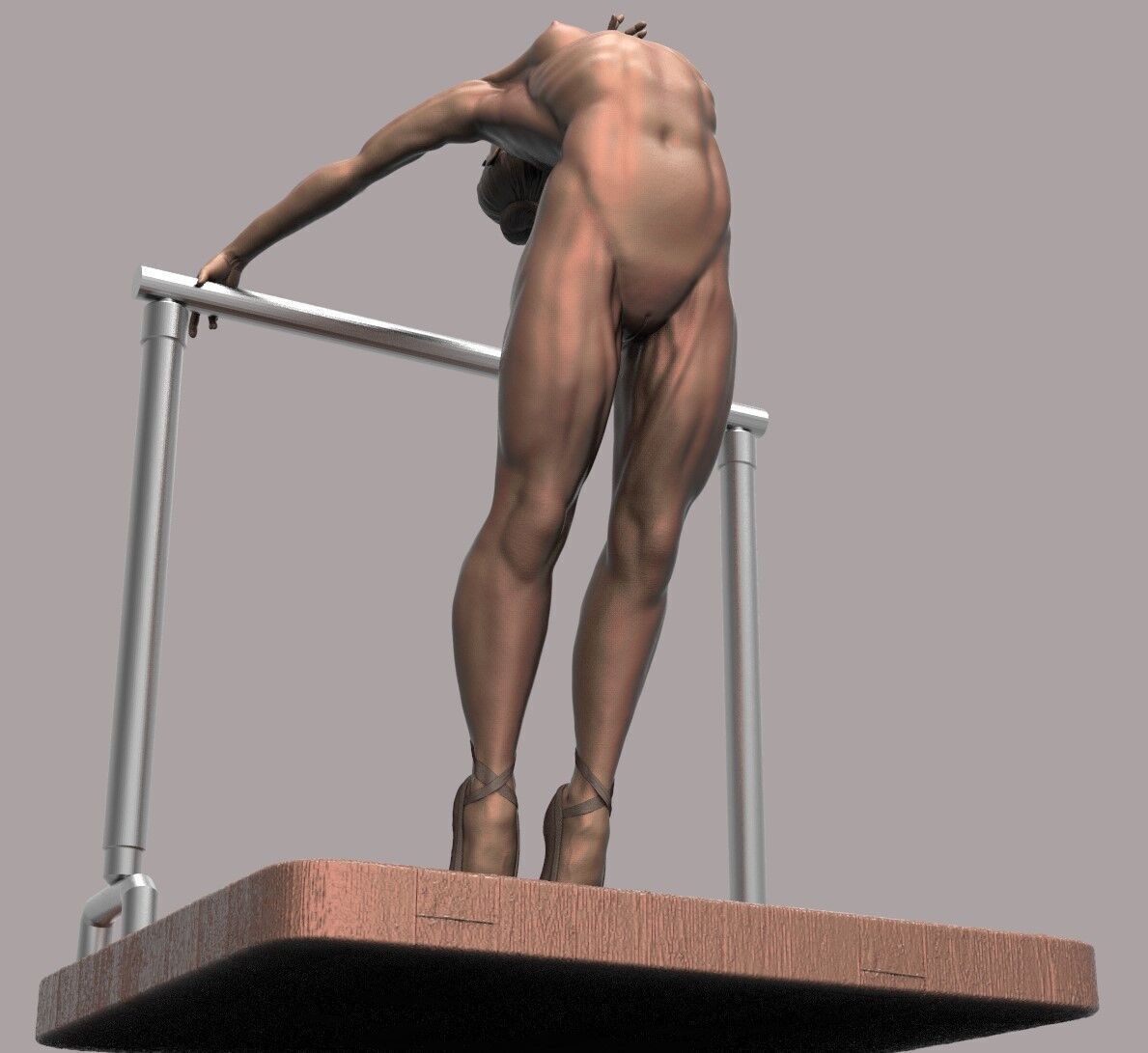 Ballerina dancer 3D print model_5