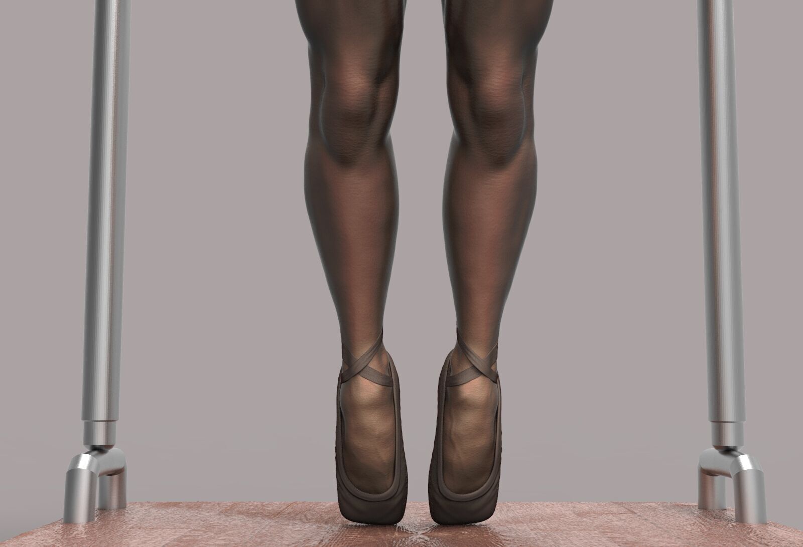 Ballerina dancer 3D print model_9