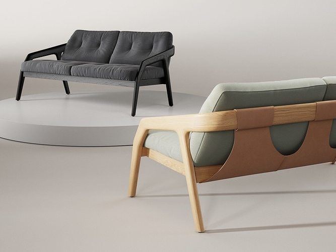 Friday 2 Sofa 3D model